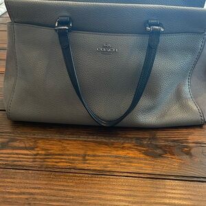 Coach Collection Fulton Leather Top Handle Bag  EC